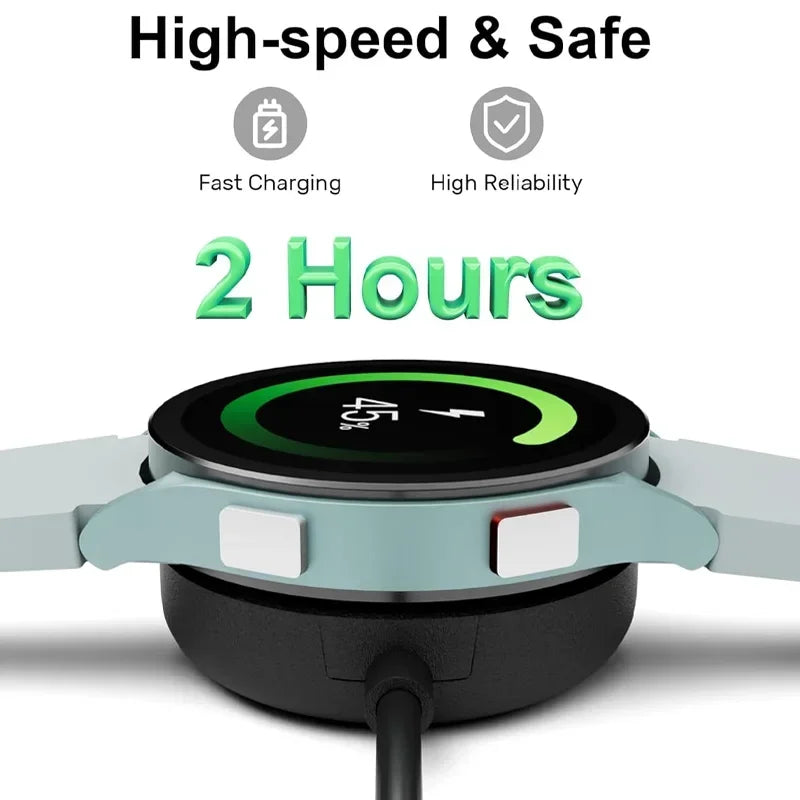 Portable USB Cable Fast Charging Dock Station Magnetic Watch Wireless