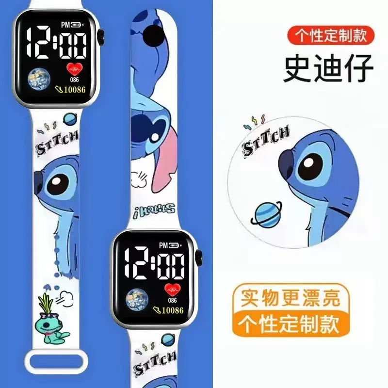 Stitch Style LED Watch – Fun, Bright & Trendy